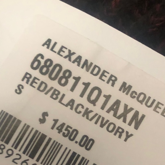 NWT Alexander McQueen colorblock zipped sweater sz Small HP Pick!💕 - Picture 7 of 10